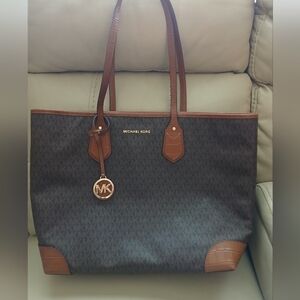 Vintage Michael Kors Brown and Black Women's Bag